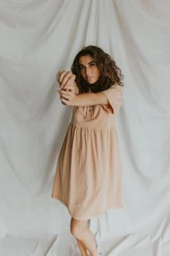 Henly Dev Babydoll In Dusty Peach