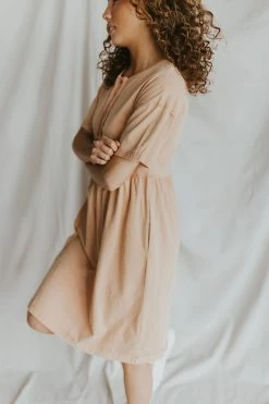 Henly Dev Babydoll In Dusty Peach