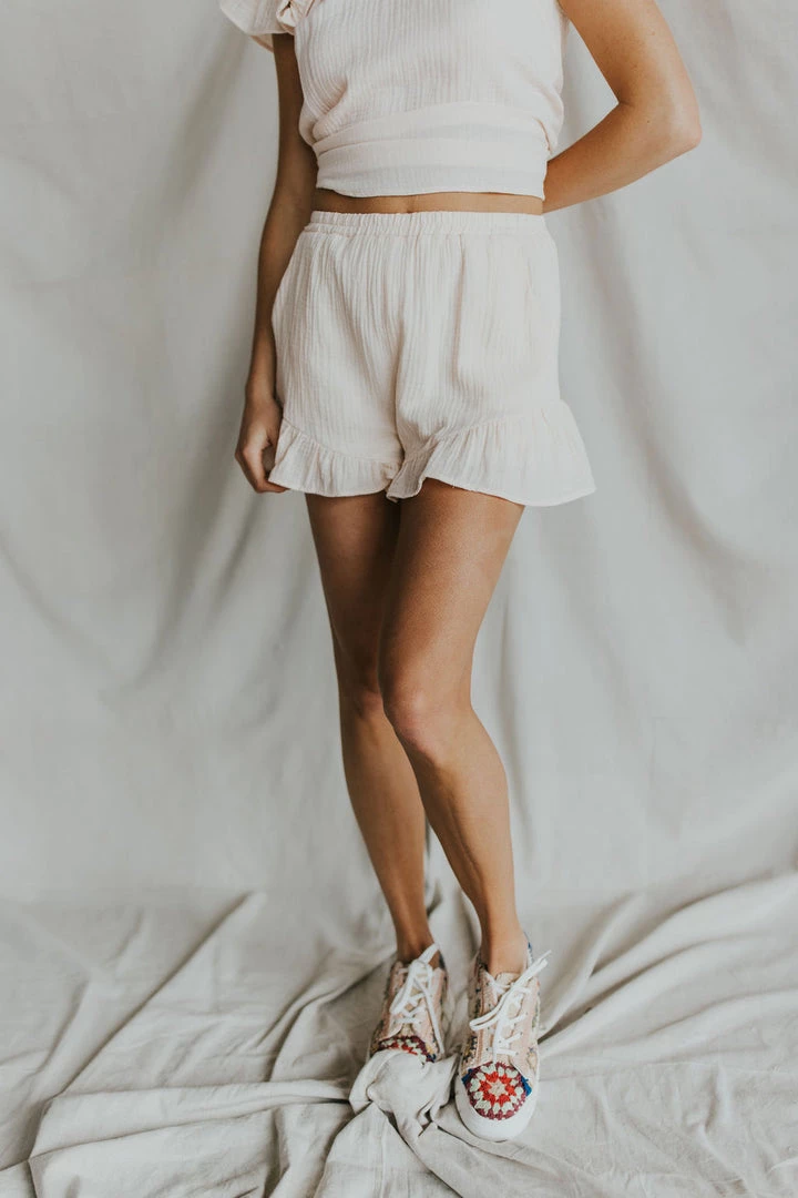 Henly Flutter By Gauze Shorts SETS