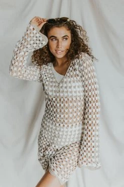 Henly *Coastal Crochet Dress SALE