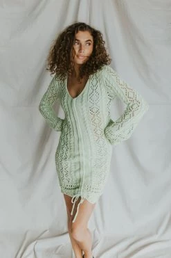 Henly *Under The Palms Crochet Dress