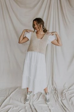 Henly Simply The Best Dress In Ivory Dresses