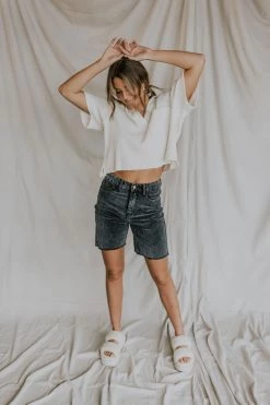 Henly Megs SHORTS In Black