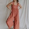 Henly Jumpsuits Free People Katya Jumpsuit In Coffee Combo