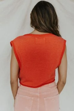 Henly *Free People Fresh To Def Pullover In Guava Berry