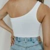 Henly One Of A Kind Crop In White Tops