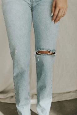 Henly Denim Free People Lasso Jean In True Blue