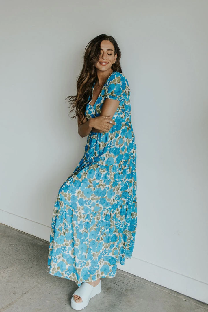 Henly Dresses Blue Bell Floral Maxi