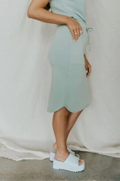 Henly SETS Everyday Skirt In Jade