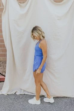 Henly Free People Way Home Short In African Violet