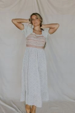 Henly Dresses Marni Embroidered Midi