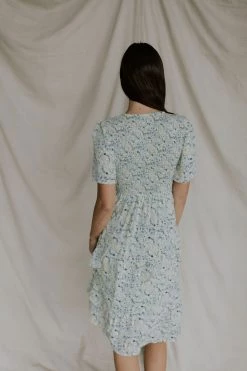 Henly Maisie Smocked Dress In Mint