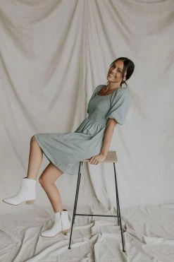 Henly No Big Deal Smocked Dress