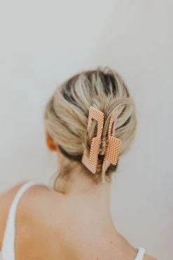 Henly Claw Clip In Orange Accessories