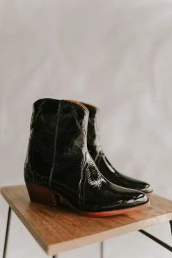 Henly Free People New Frontier Western Boot In Black