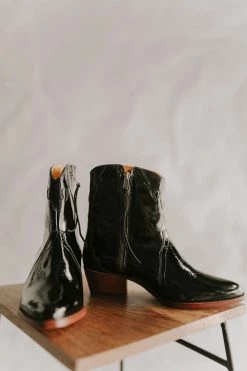 Henly Free People New Frontier Western Boot In Black
