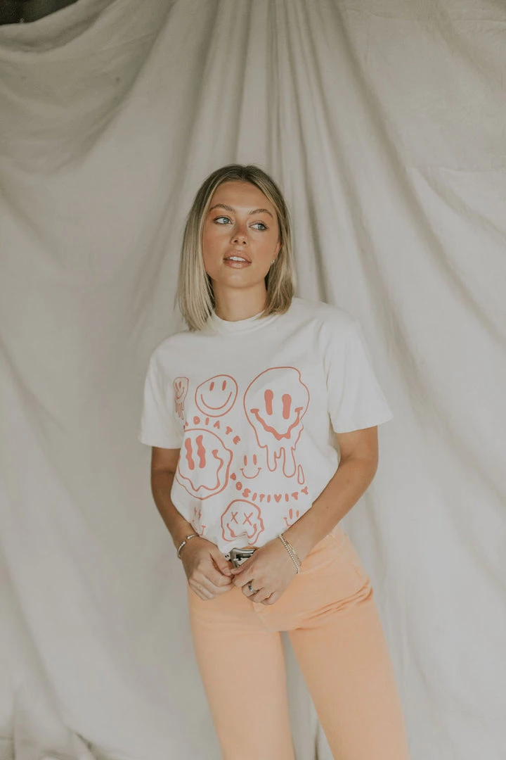 Henly Graphics Radiate Positivity Graphic Tee