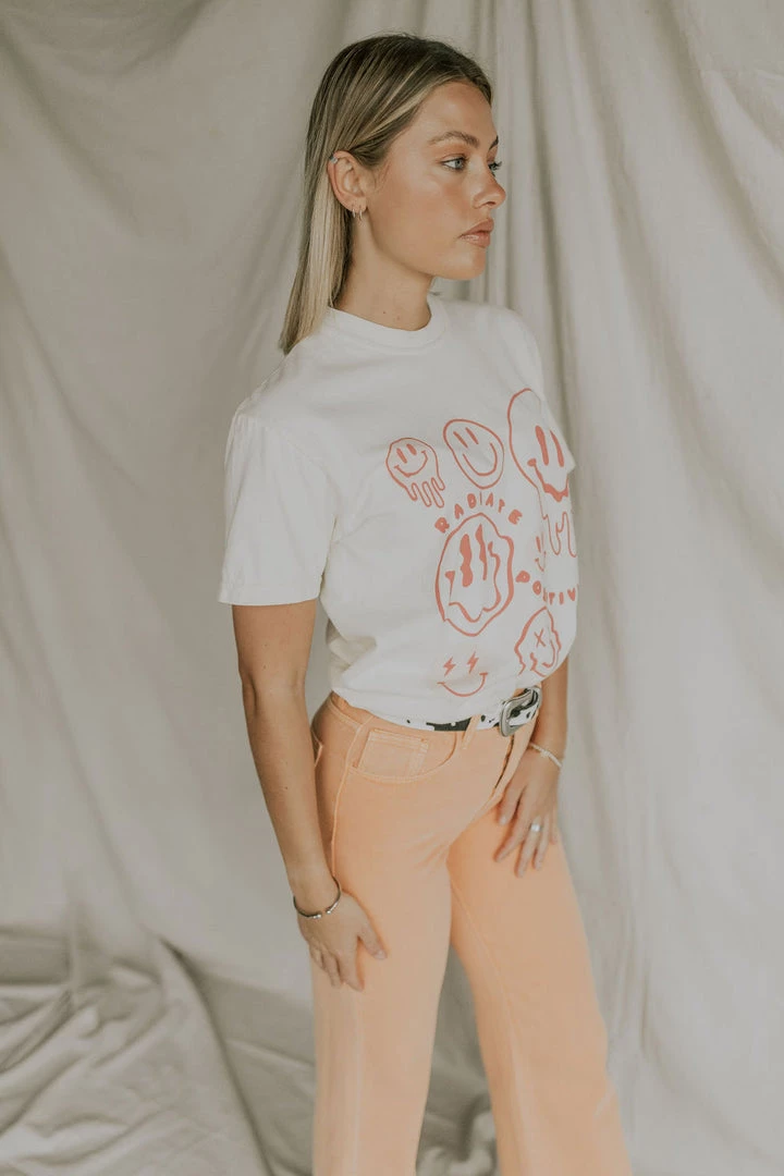 Henly Graphics Radiate Positivity Graphic Tee