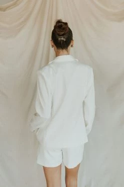 Henly Newport White Shorts SETS