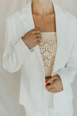 Henly SETS Newport White Blazer
