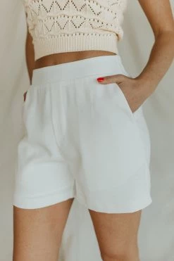 Henly Newport White Shorts SETS