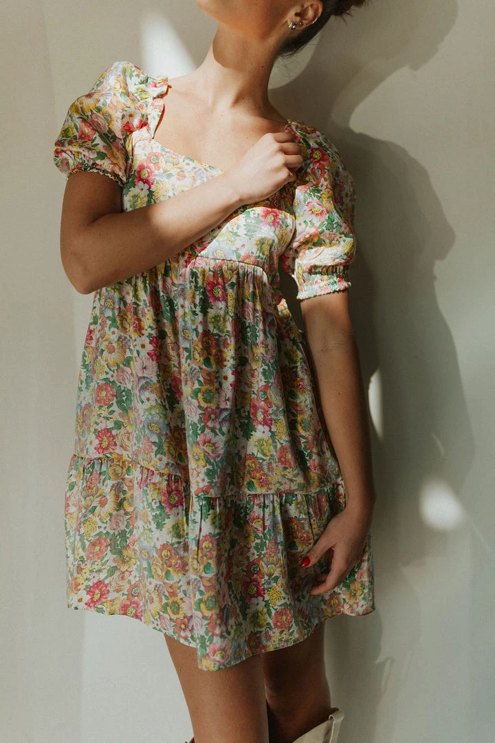 Henly Dresses Spring Shimmy Mini In Ivory