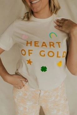 Henly SALE *Heart Of Gold Graphic Tee