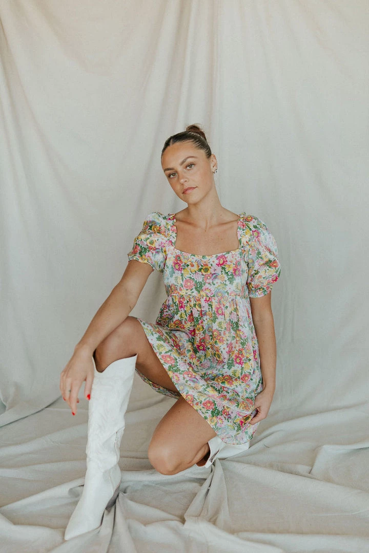 Henly Dresses Spring Shimmy Mini In Ivory