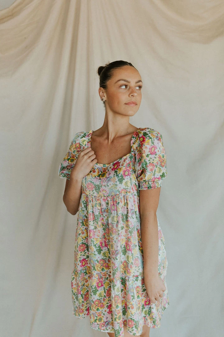 Henly Dresses Spring Shimmy Mini In Ivory