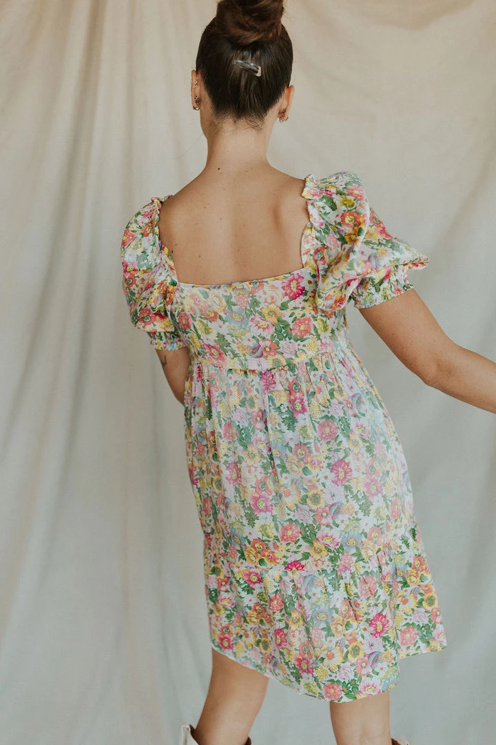 Henly Dresses Spring Shimmy Mini In Ivory