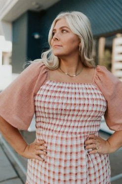 Henly Dresses Arizona Plaid Midi