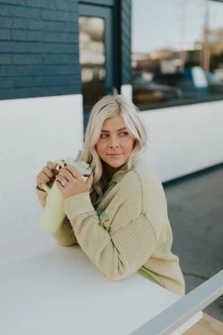 Henly Layer Up Thermal Shacket In Pistachio Jackets/Shackets/Blazers