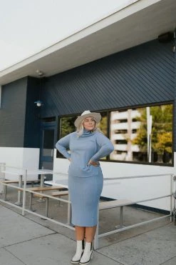 Henly SETS Adore You SKIRT In Cornflower Blue