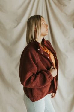 Henly *Alps Sherpa In Burgundy