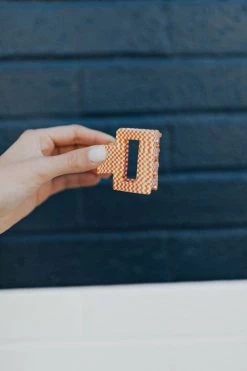 Henly Accessories Mini Claw Clip In Orange