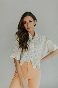 Henly Olivia Gauze Blouse Tops