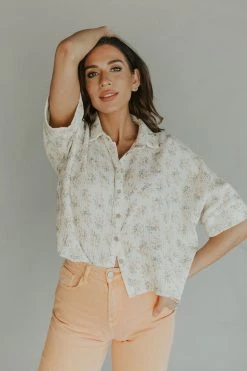 Henly Olivia Gauze Blouse Tops