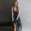 Henly Free People Julianna Maxi In Navy Combo