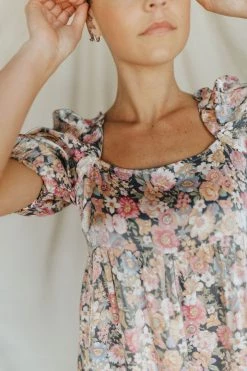 Henly Spring Shimmy Mini In Navy Dresses