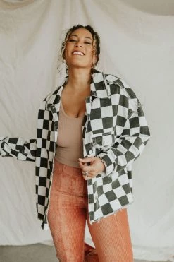 Henly Check Back Jacket