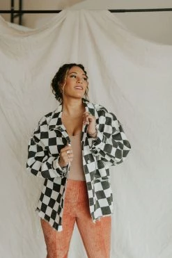 Henly Check Back Jacket