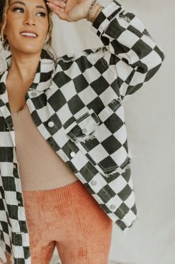 Henly Check Back Jacket