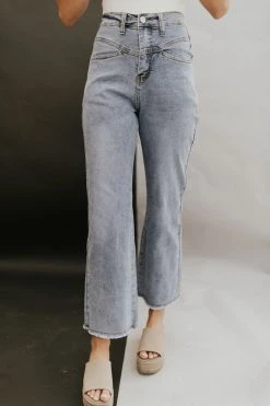 Henly Wyatt Denim Pants In Blue