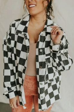 Henly Check Back Jacket