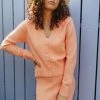 Henly SALE *Misha Knit Cardigan In Coral
