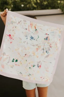 Henly Silky Scarf In Lavender Accessories