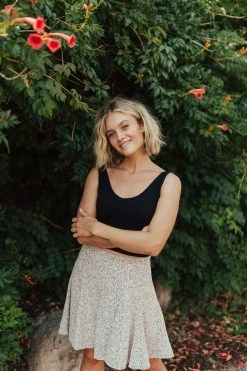 Henly Free People Solid Ribbed Brami In Black