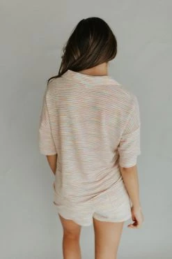 Henly Candy Land Stripe Top SETS