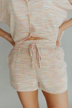 Henly Candy Land Stripe Shorts SETS