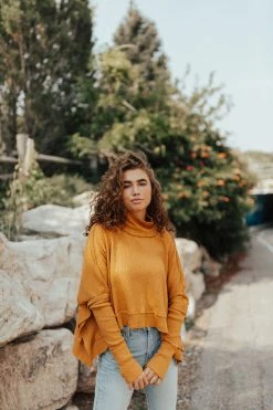 Henly *Free People Moon Daisy Pullover In Sunbaby